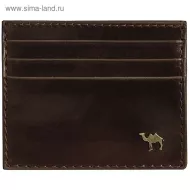 Картхолдер, цвет коричневый