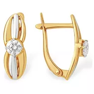 Серьги The Jeweller, красное з...