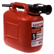 Канистра для бензина 5 л, плас...